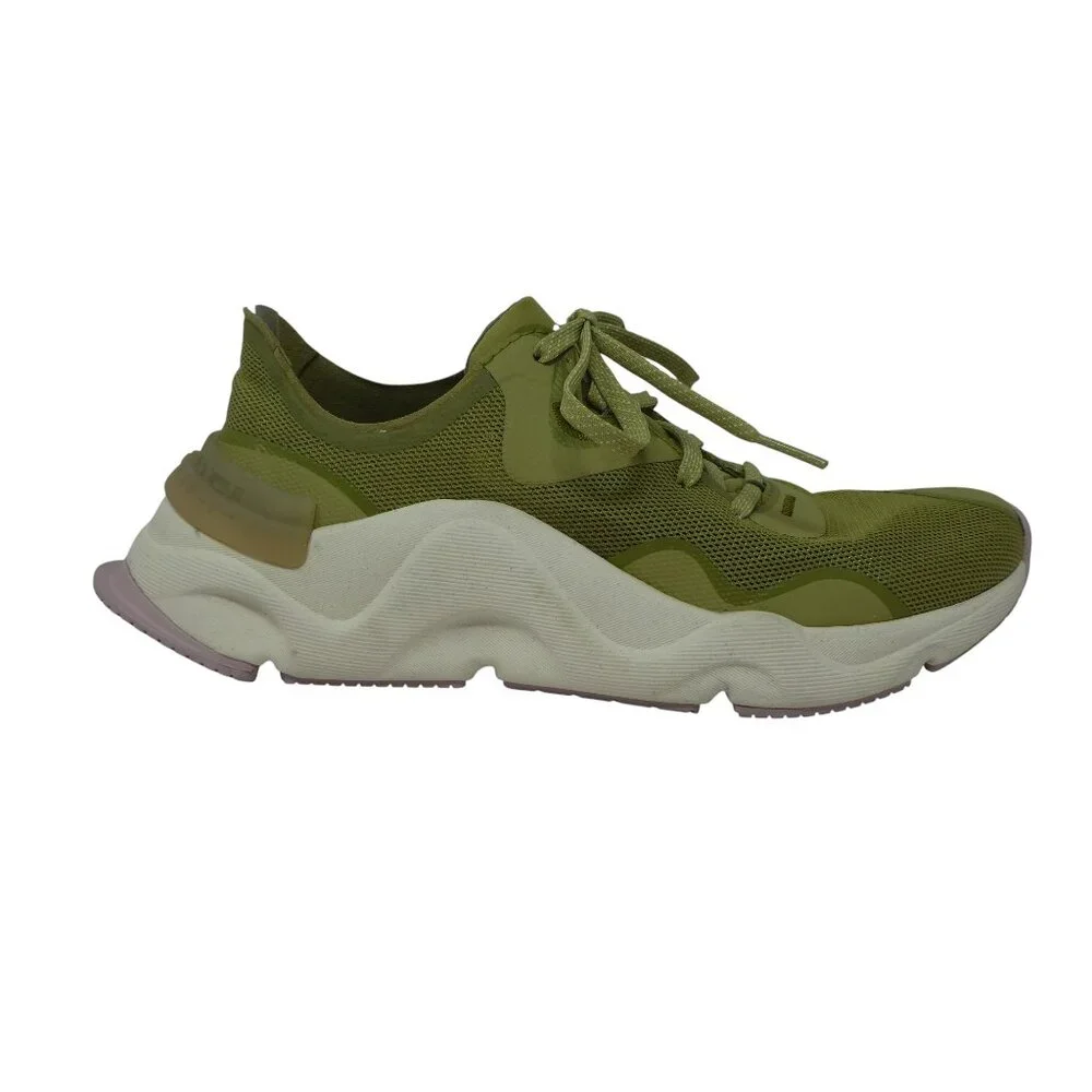 Sorel Kinetic RNEGD Float Olive Green Sneakers Womens‎ 8
